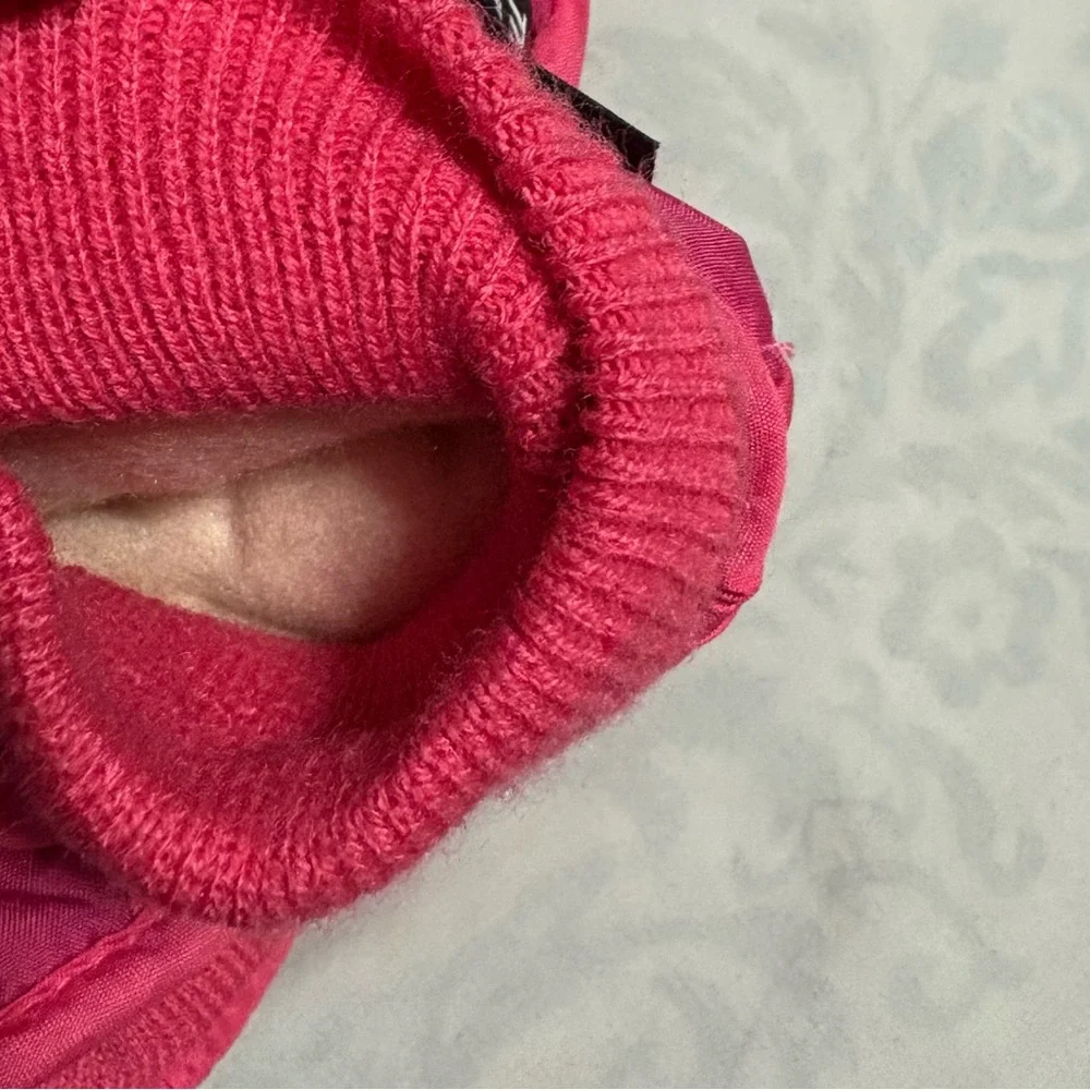 Kids' Fuchsia Mittens